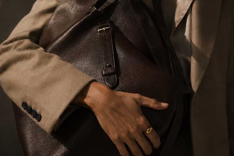 A close detail from a shoot, texture in focus